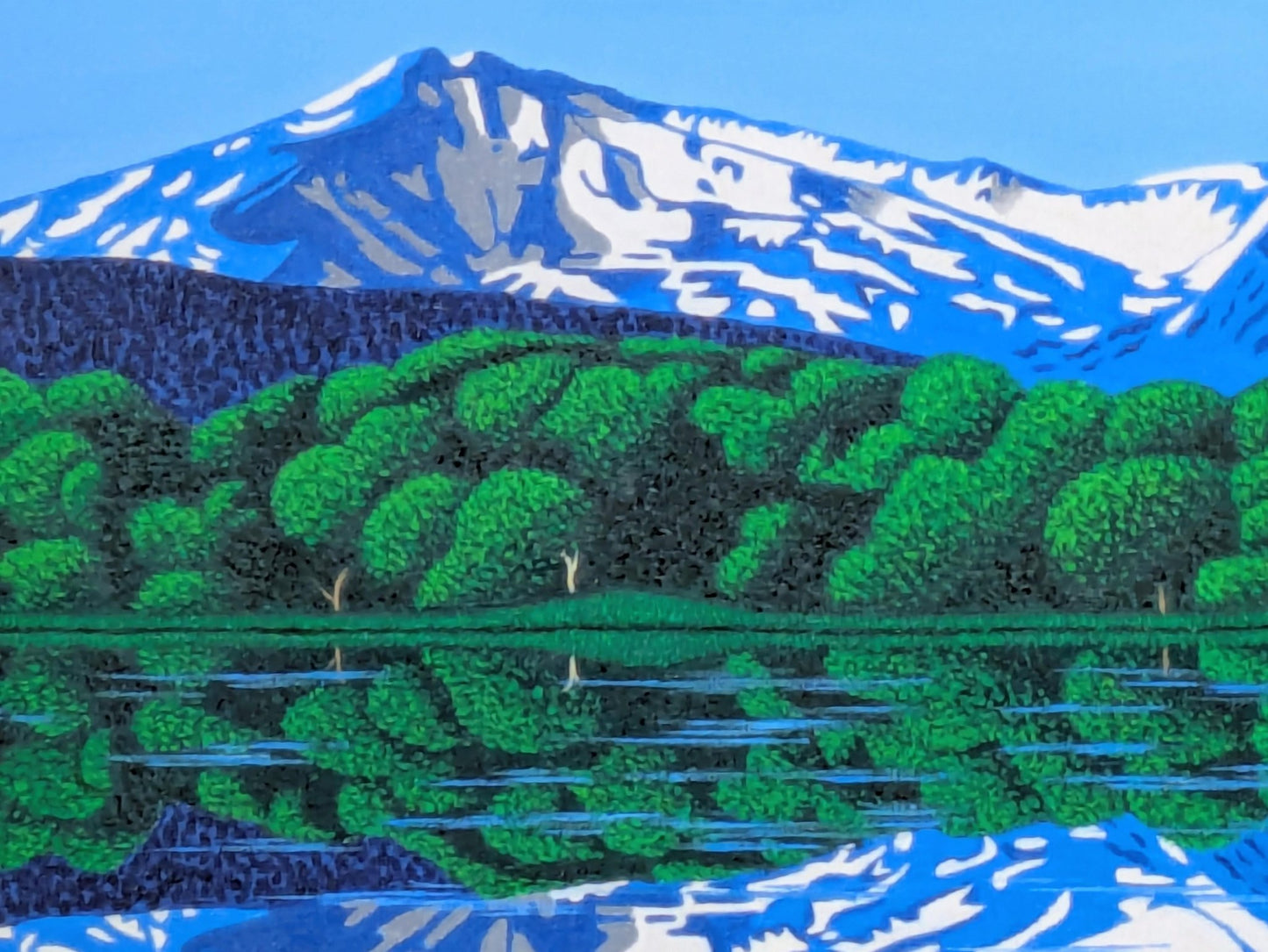 鳥海山と湖Ⅱ - FROM ARTIST