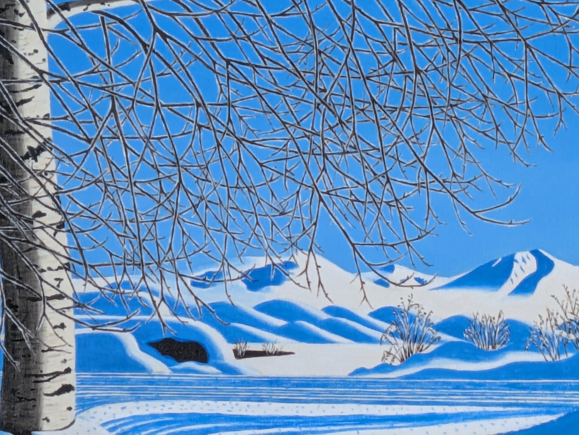 大雪山と樹氷の大木 - FROM ARTIST