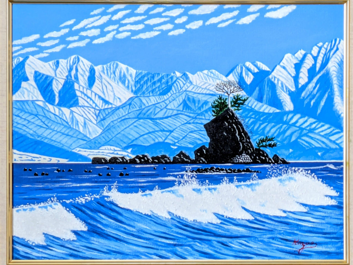 立山連峰と雨晴海岸 - FROM ARTIST