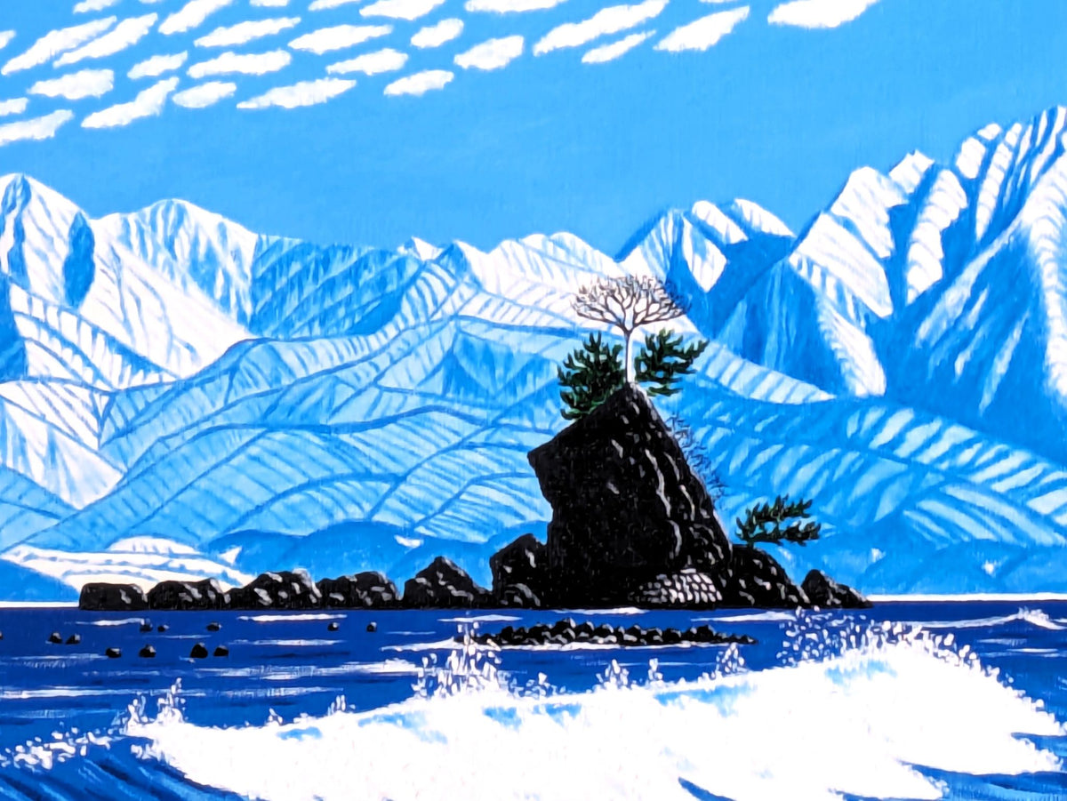 立山連峰と雨晴海岸 - FROM ARTIST