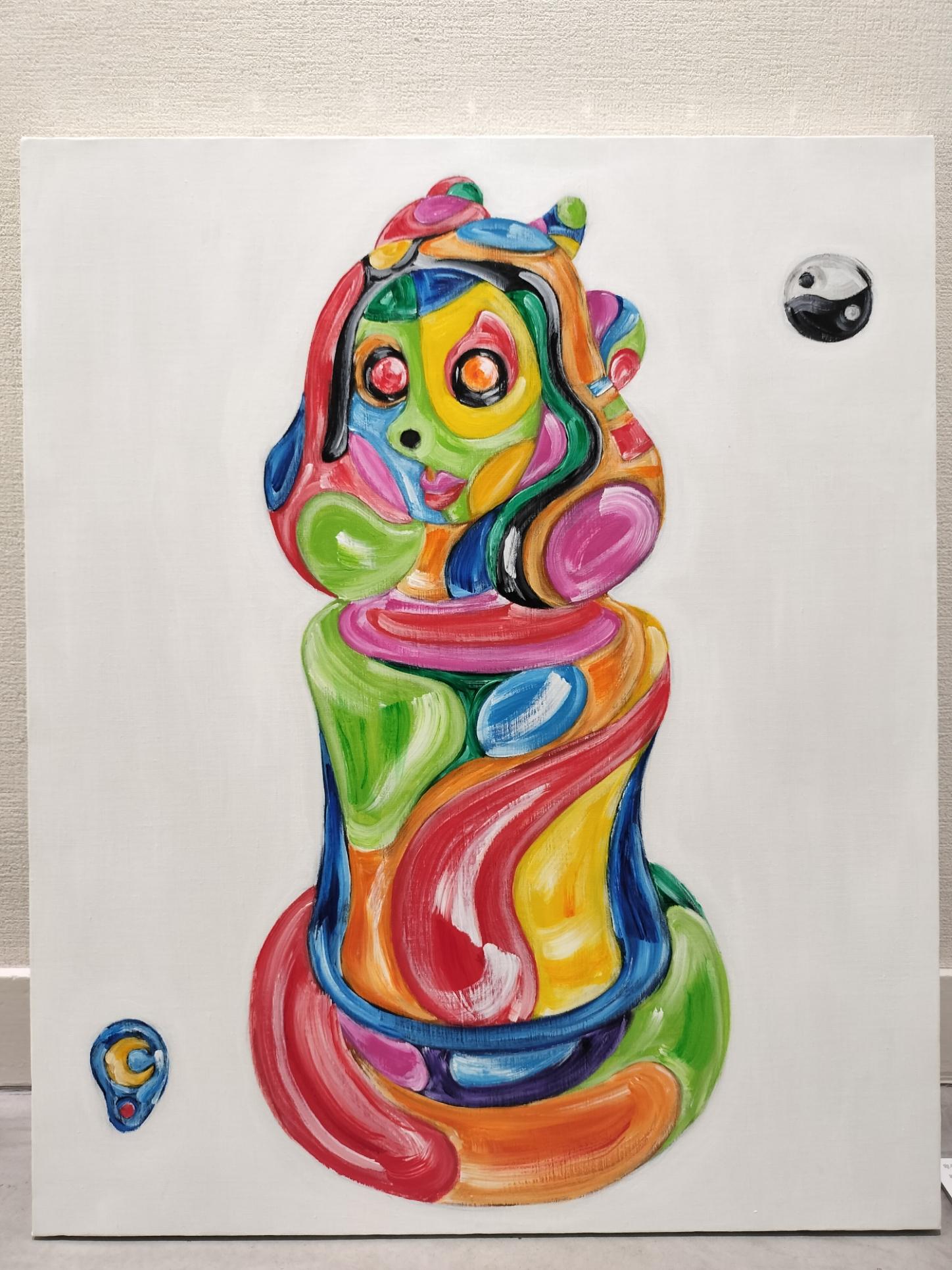 【Kiss】 アクリル画 原画販売です(^^) 2022 Kiss】 アクリル画 原画販売です(^^) 2022 絵画