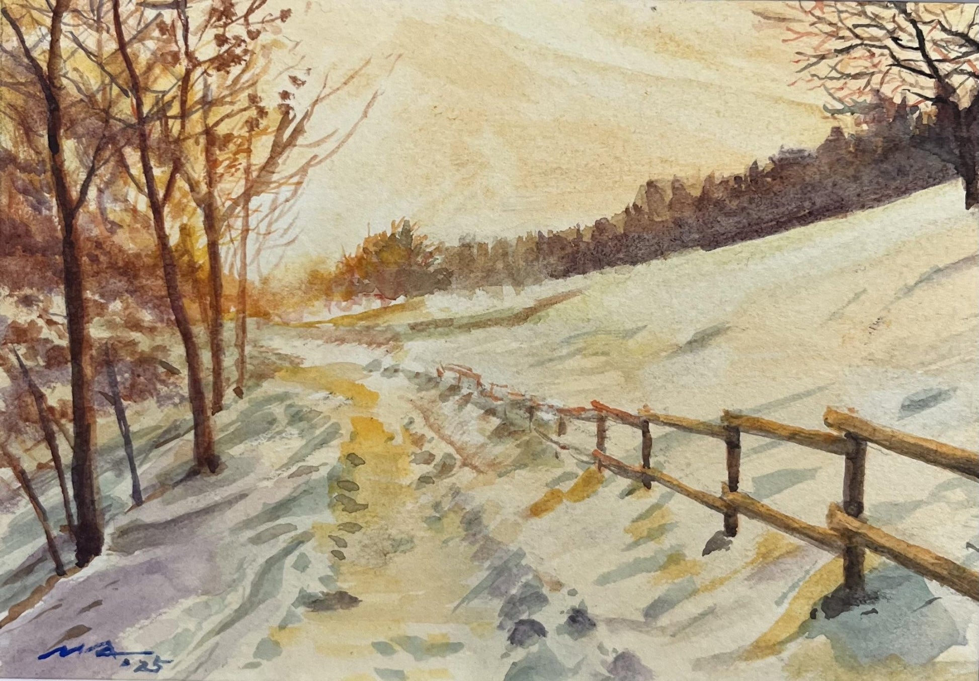 雪の散歩道 - FROM ARTIST
