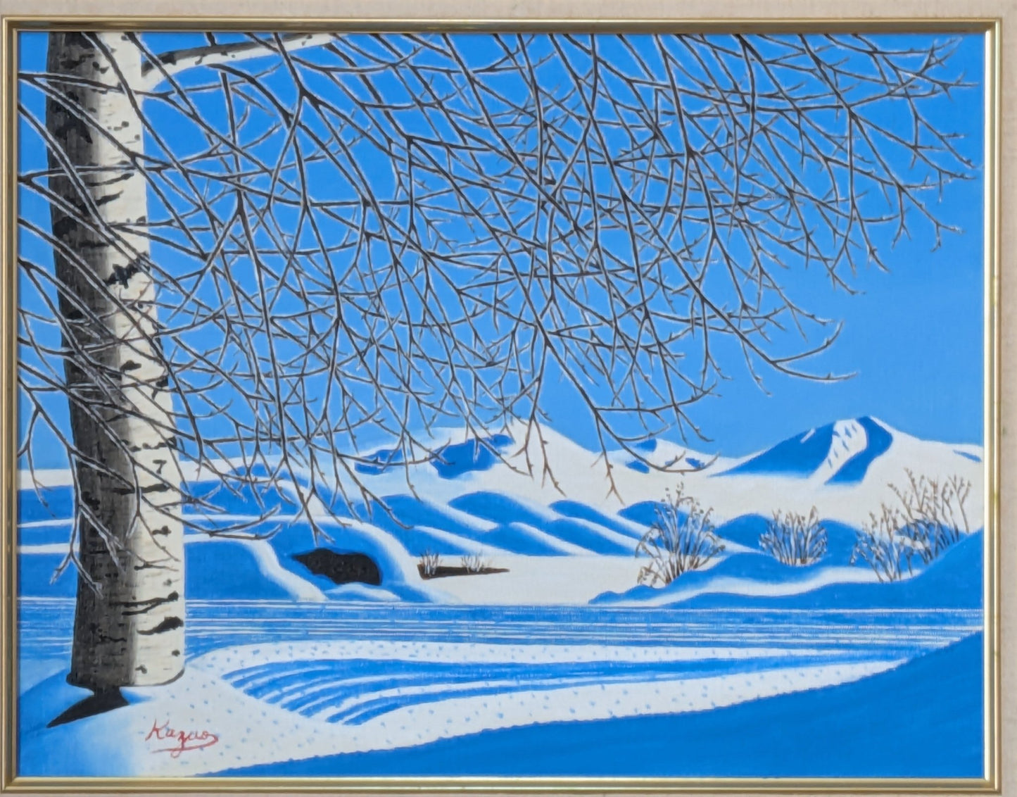 大雪山と樹氷の大木 - FROM ARTIST