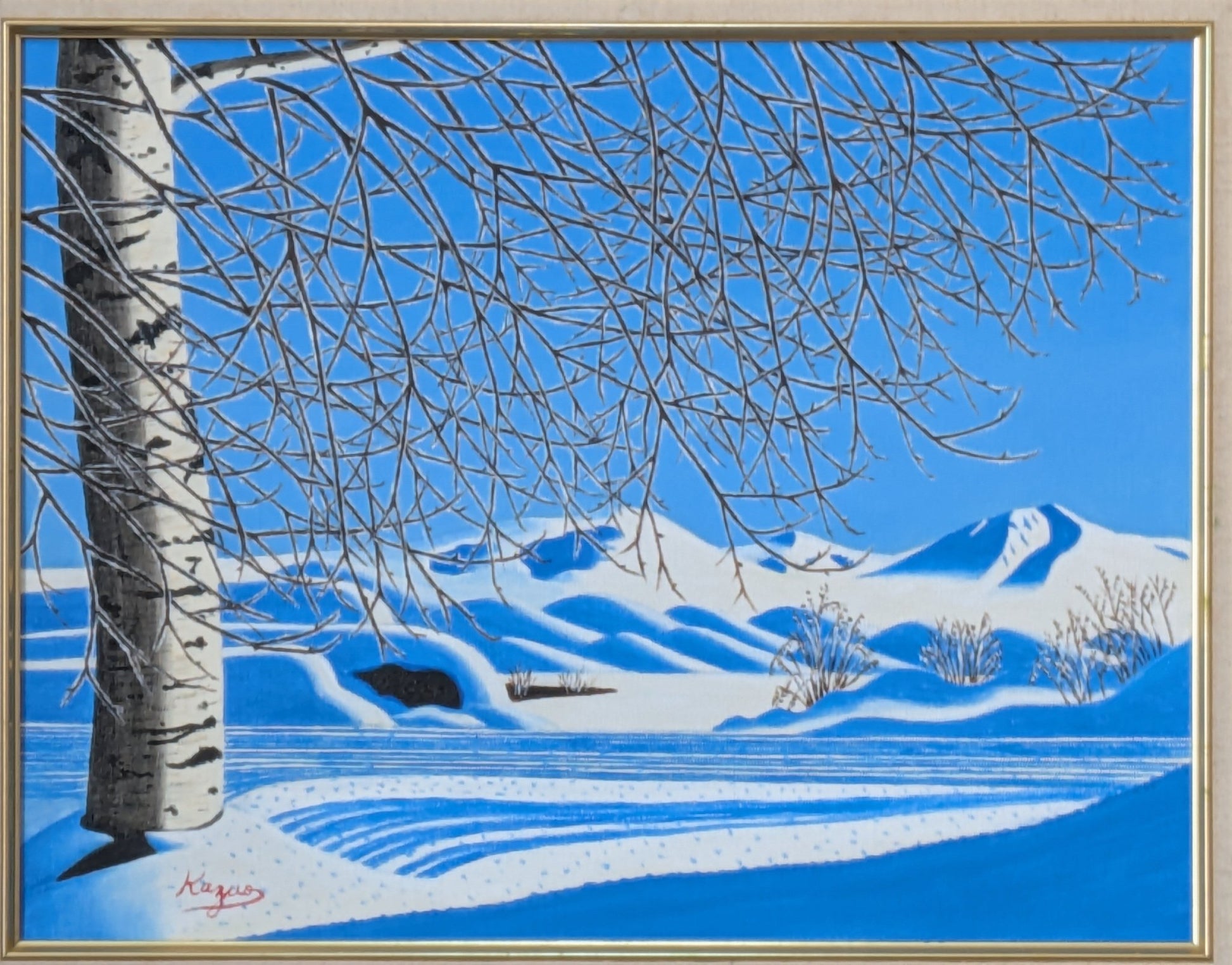 大雪山と樹氷の大木 - FROM ARTIST