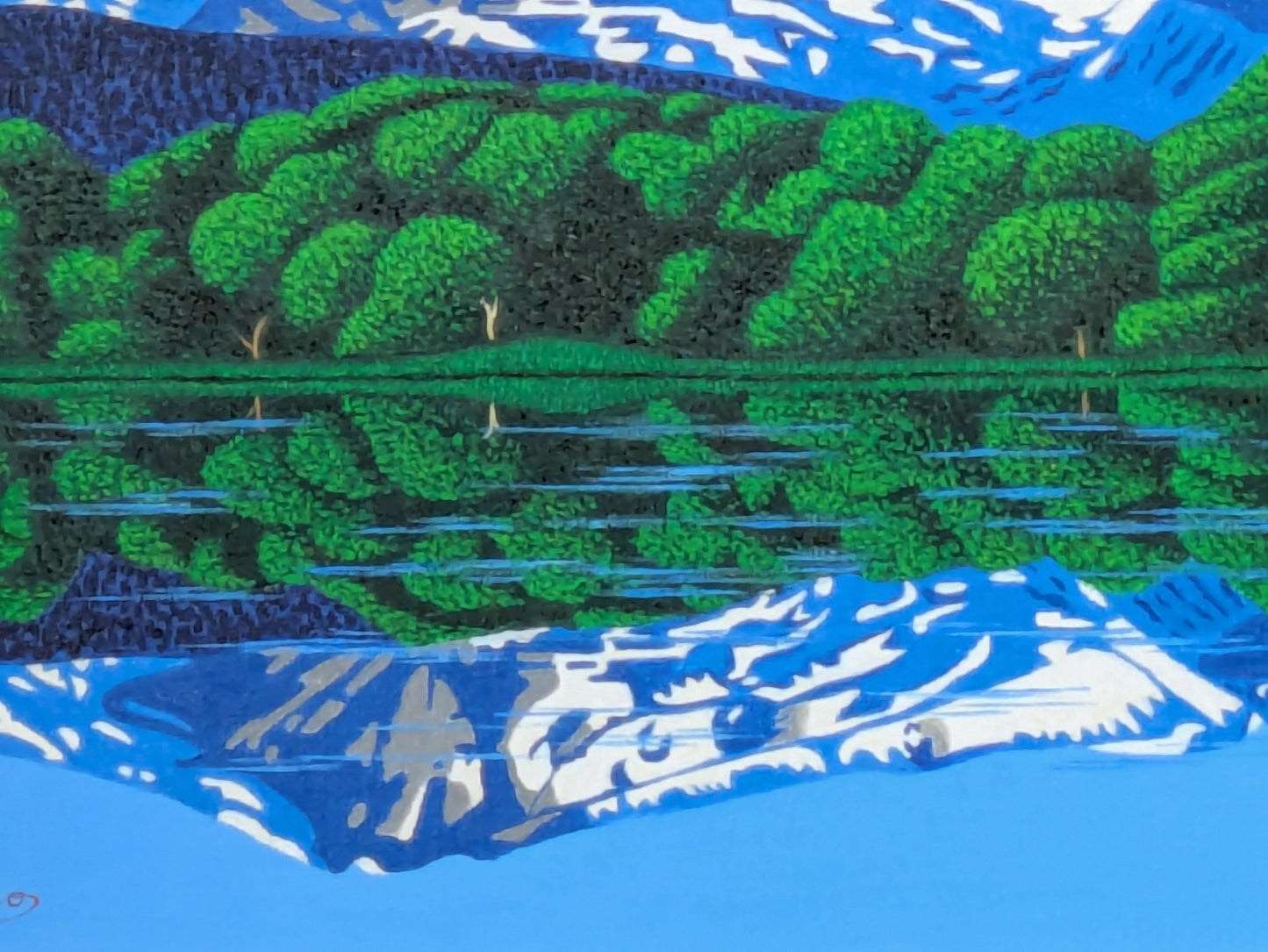 鳥海山と湖Ⅱ - FROM ARTIST