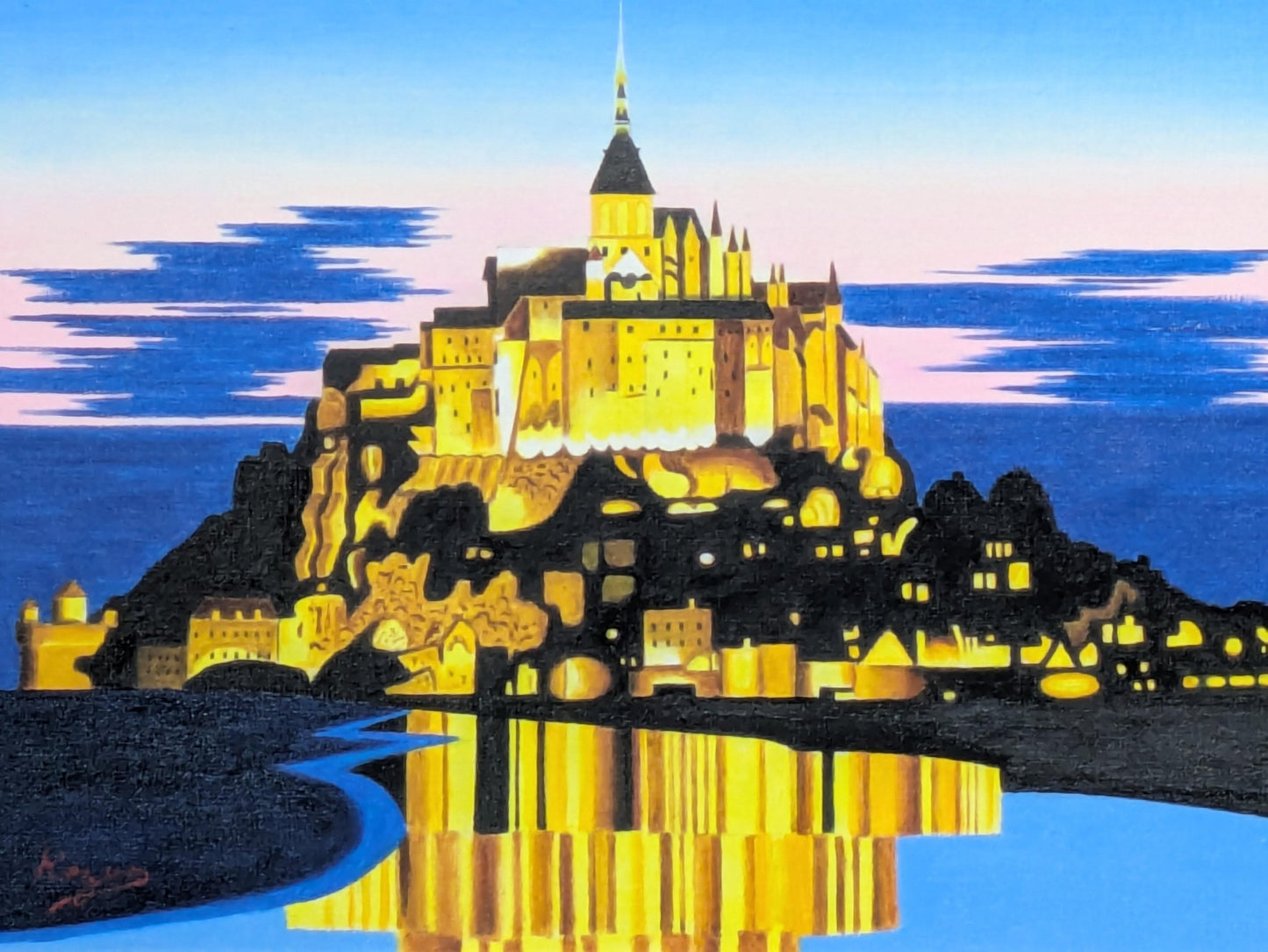 夕暮れのモンサンミシェルⅡ - FROM ARTIST