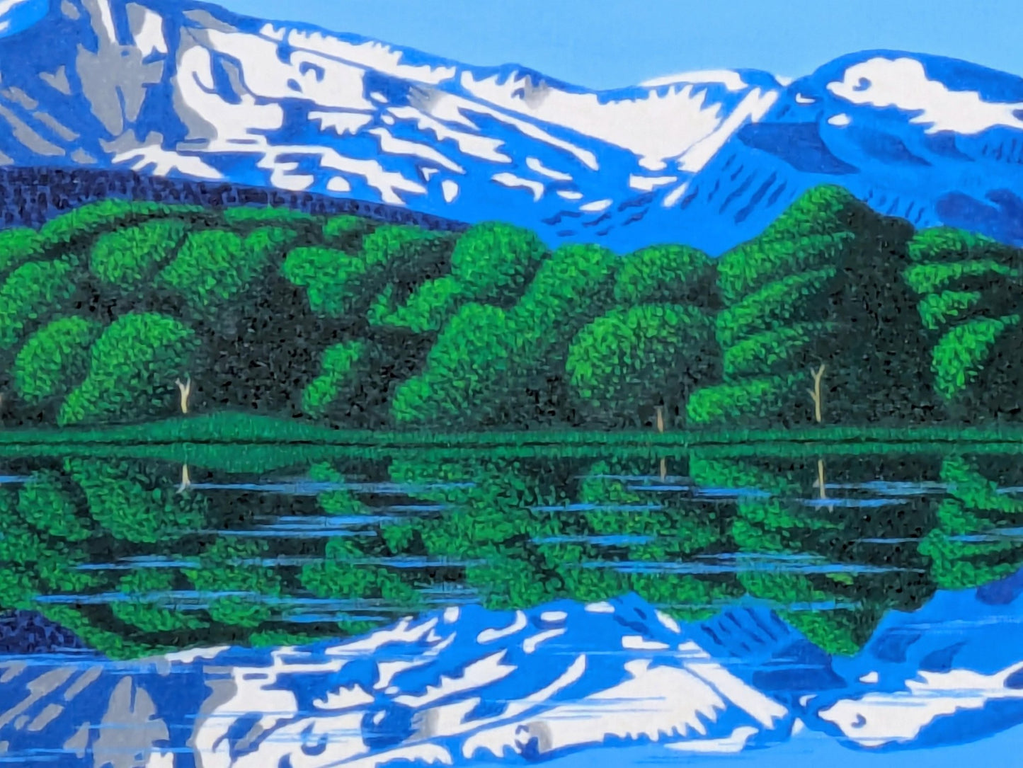 鳥海山と湖Ⅱ - FROM ARTIST