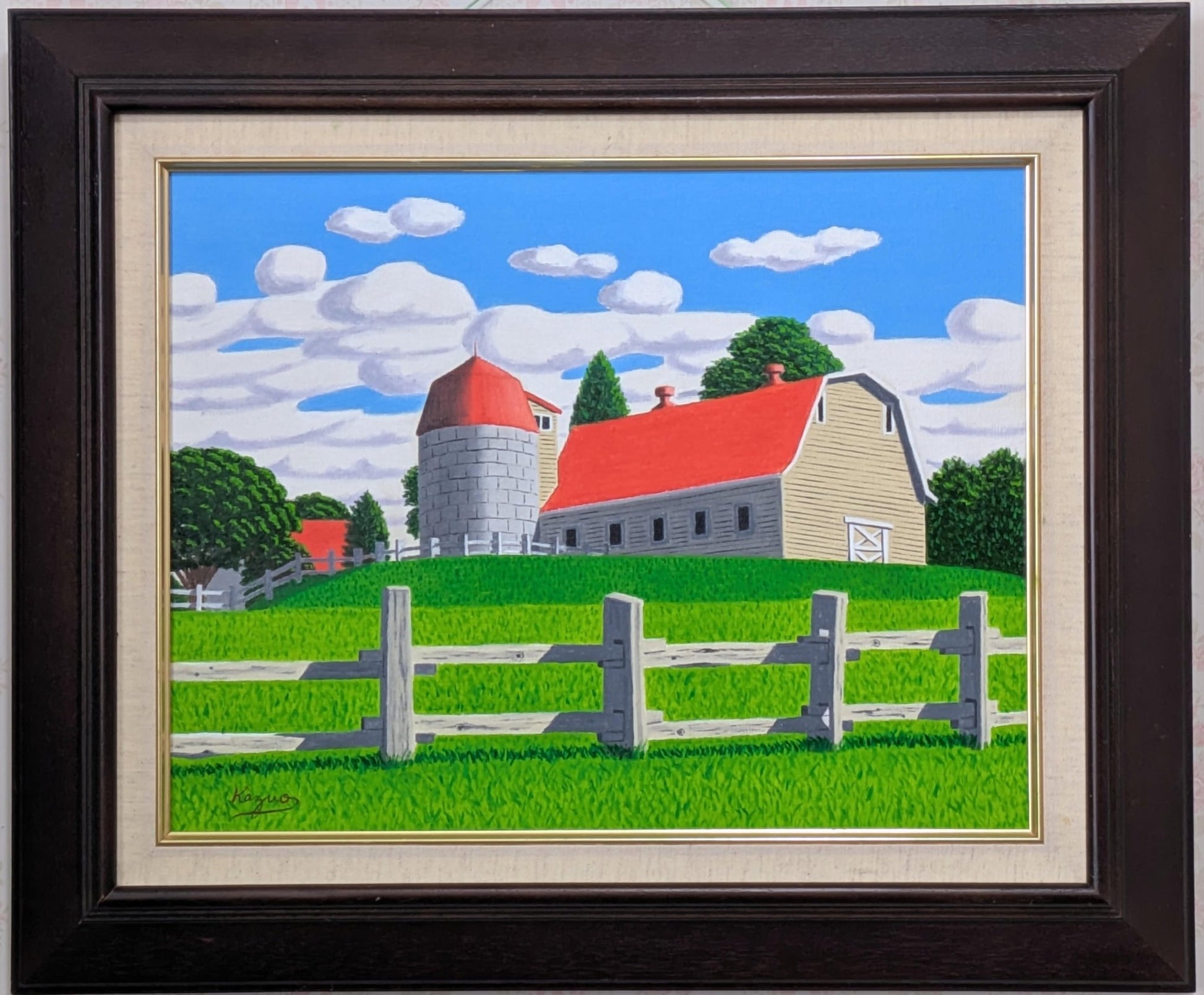 サイロのある牧場Ⅱ - FROM ARTIST