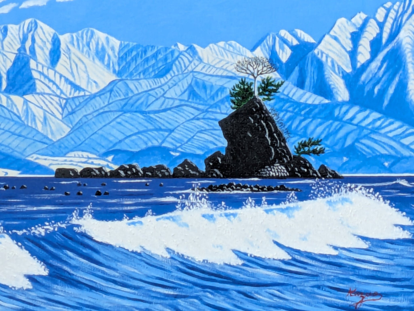 立山連峰と雨晴海岸 - FROM ARTIST