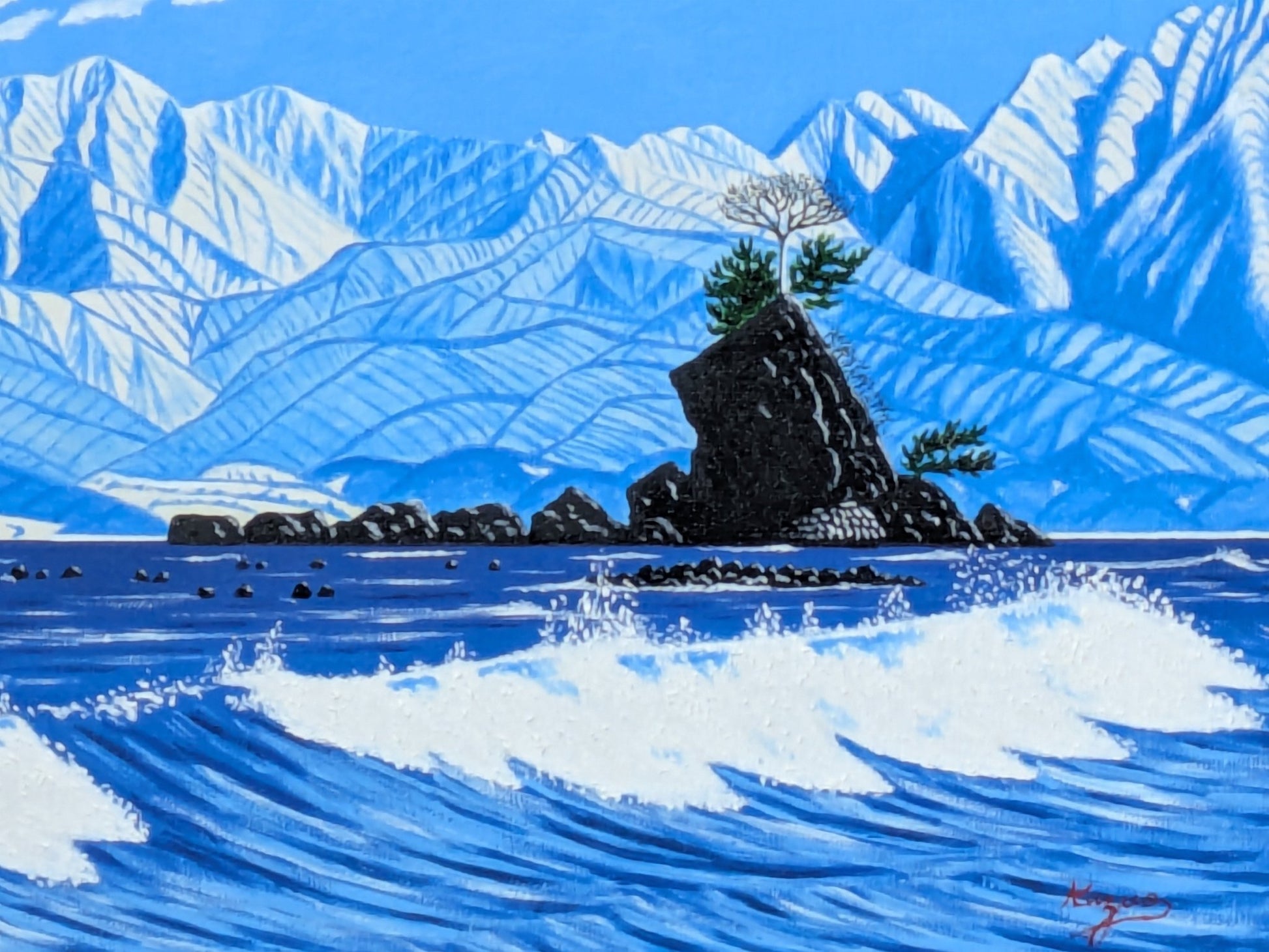 立山連峰と雨晴海岸 - FROM ARTIST