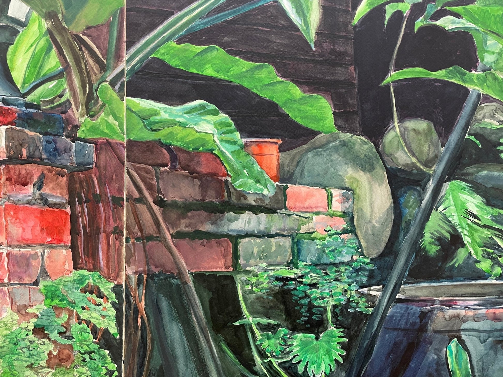 中庭の風景 - FROM ARTIST