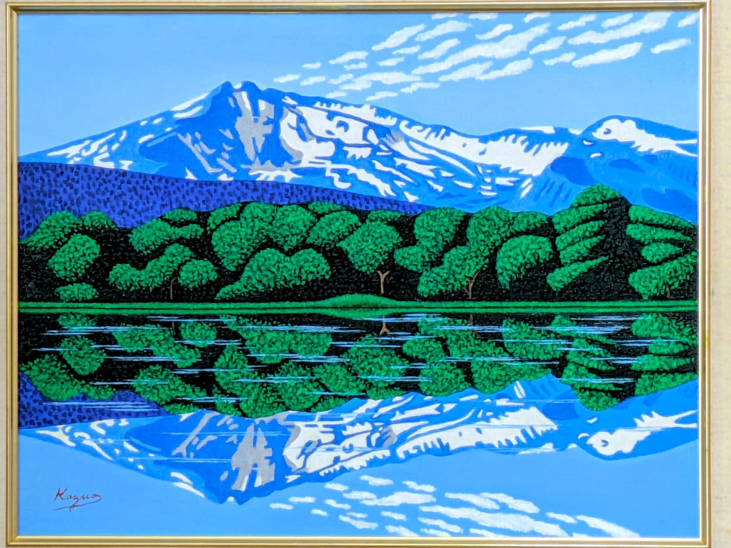 鳥海山と湖Ⅲ - FROM ARTIST