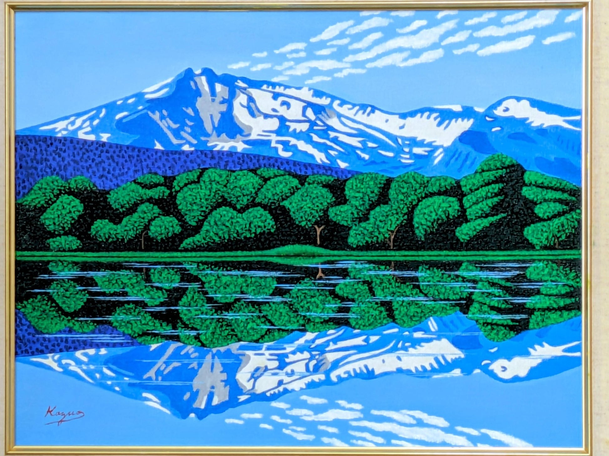 鳥海山と湖Ⅲ - FROM ARTIST