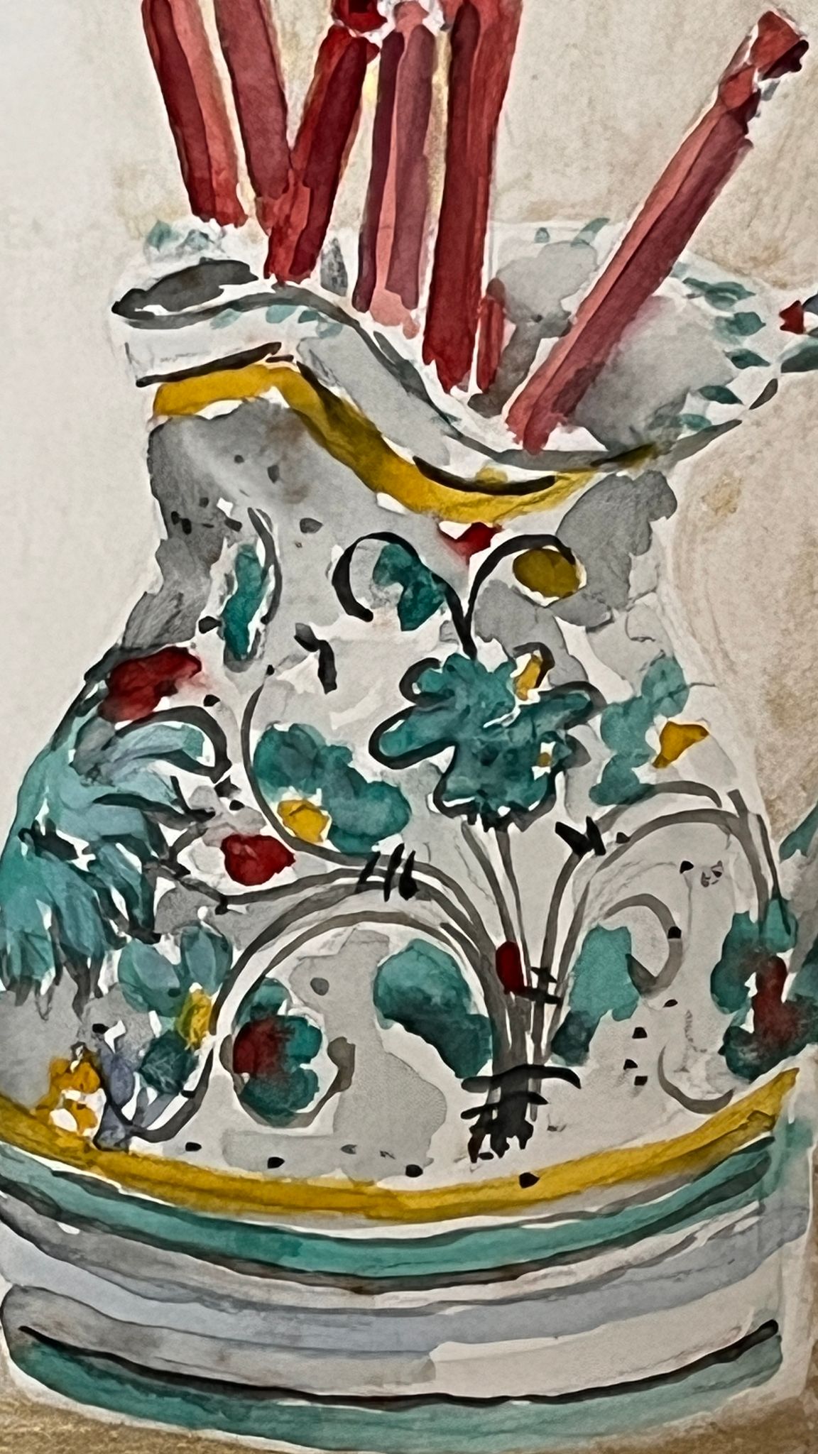 水差しと赤い鉛筆 - FROM ARTIST