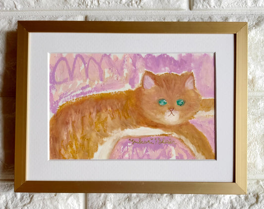 Relaxed cat - FROM ARTIST