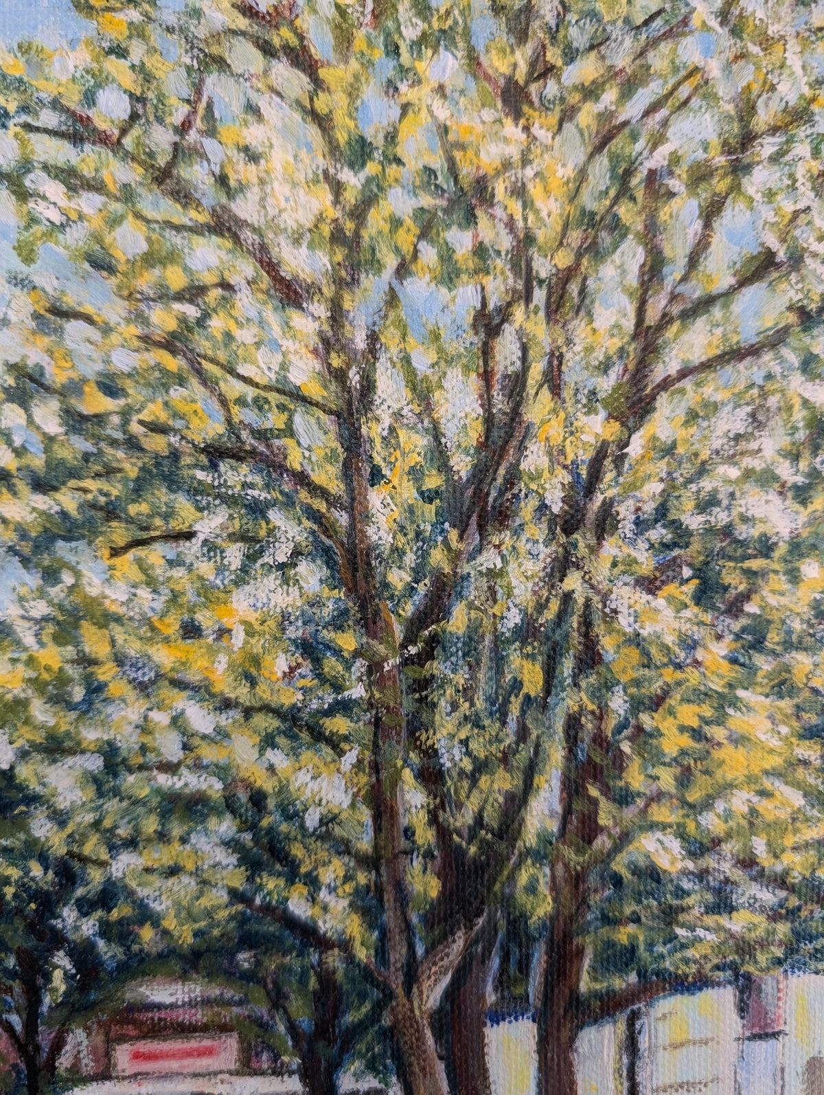『晴れた午後、街角で（Sunny afternoon on the street）』 - FROM ARTIST