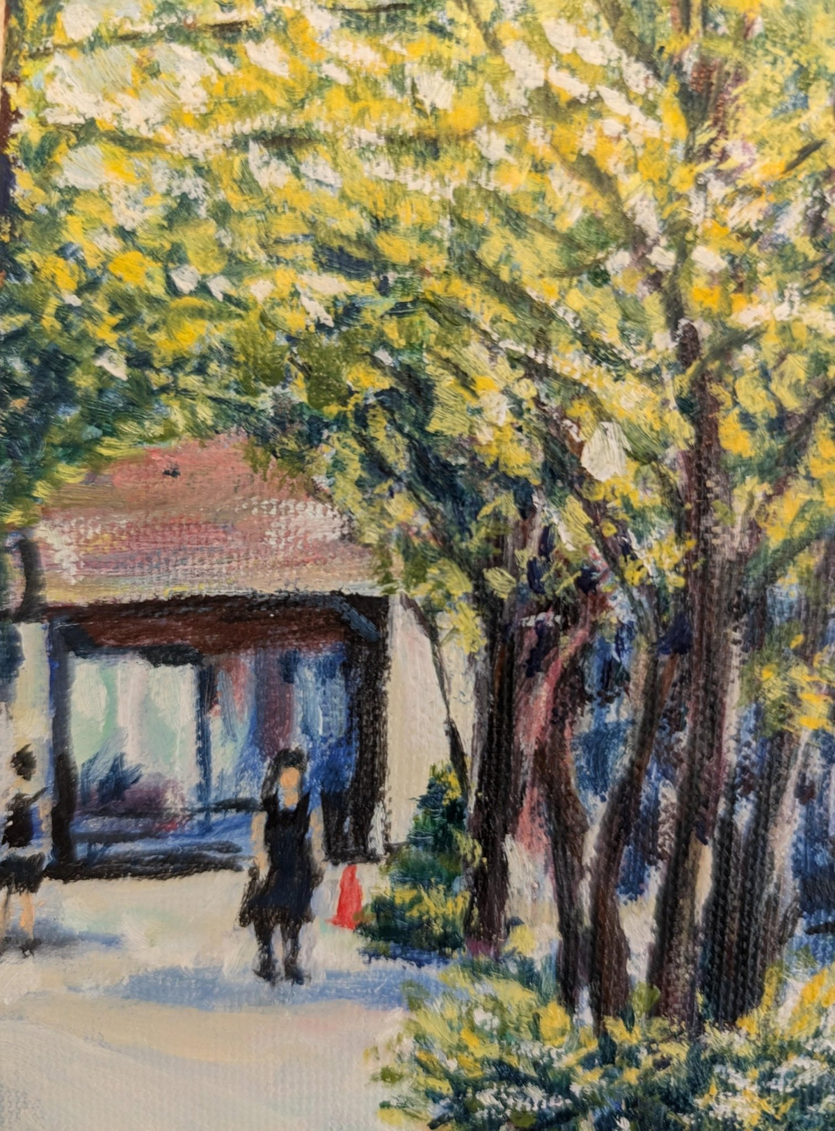 『晴れた午後、街角で（Sunny afternoon on the street）』 - FROM ARTIST