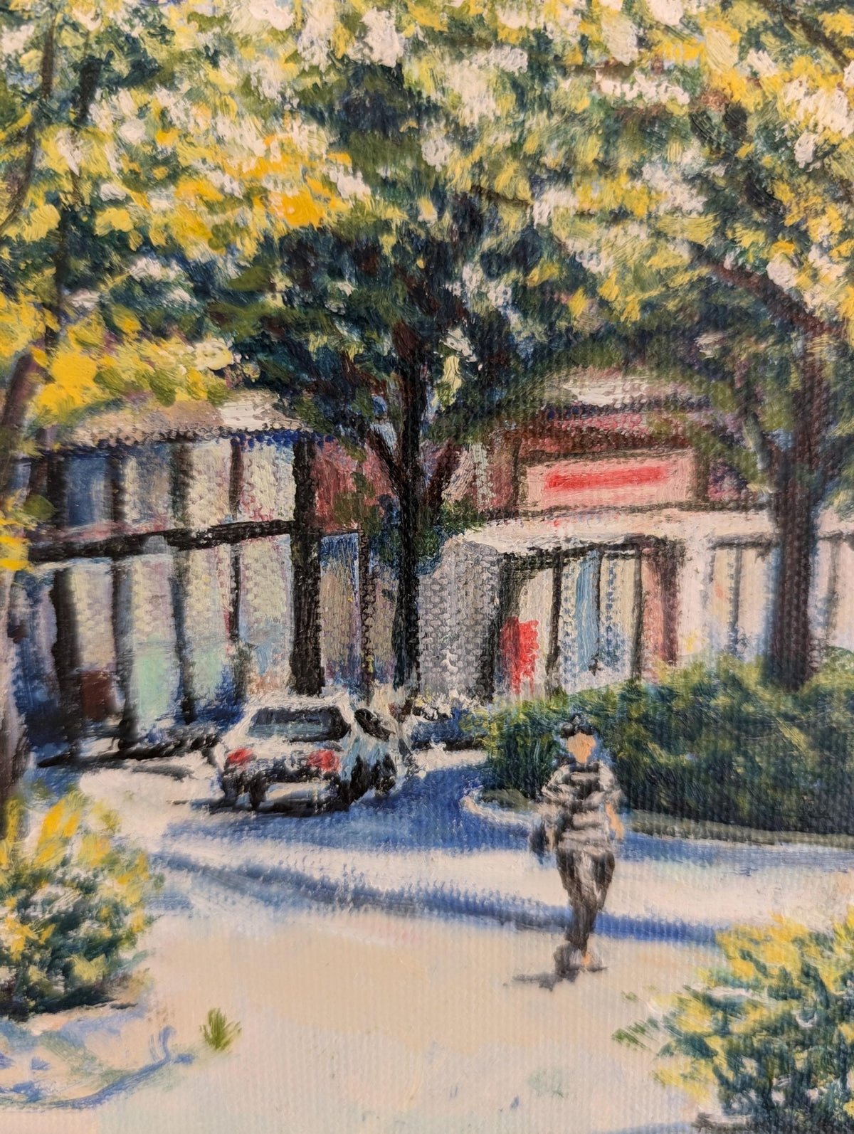 『晴れた午後、街角で（Sunny afternoon on the street）』 - FROM ARTIST
