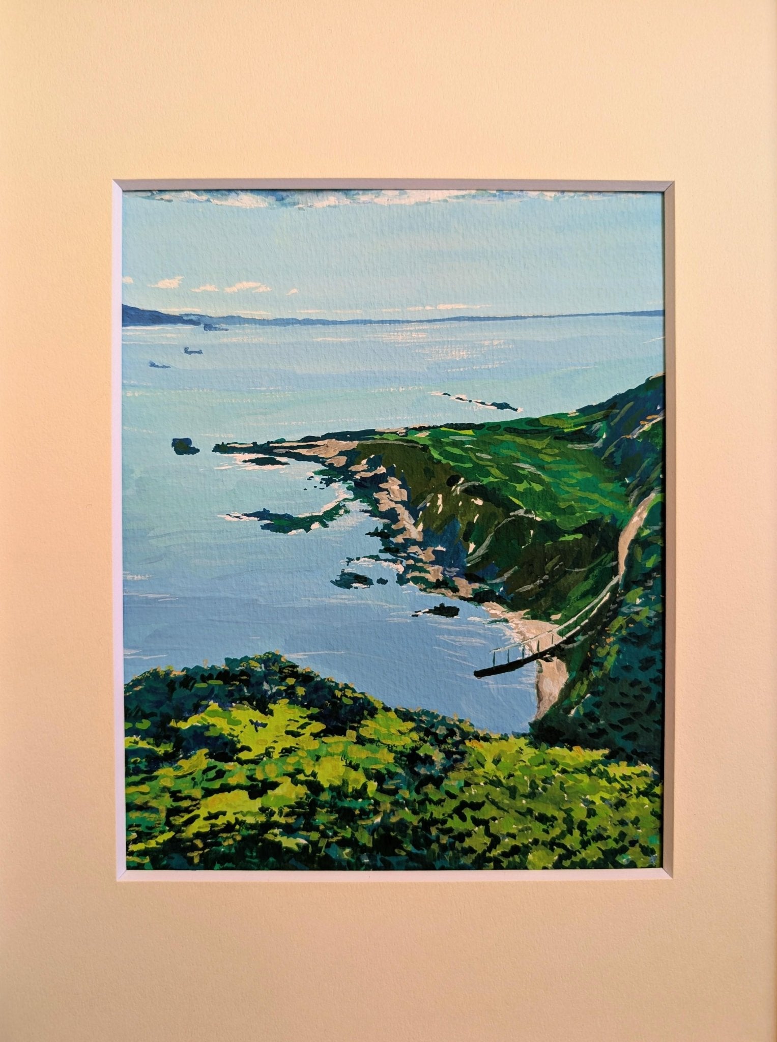 絵画の通販、購入ならFROM ARTIST/作品名：『岬（The cape） 〜あの日