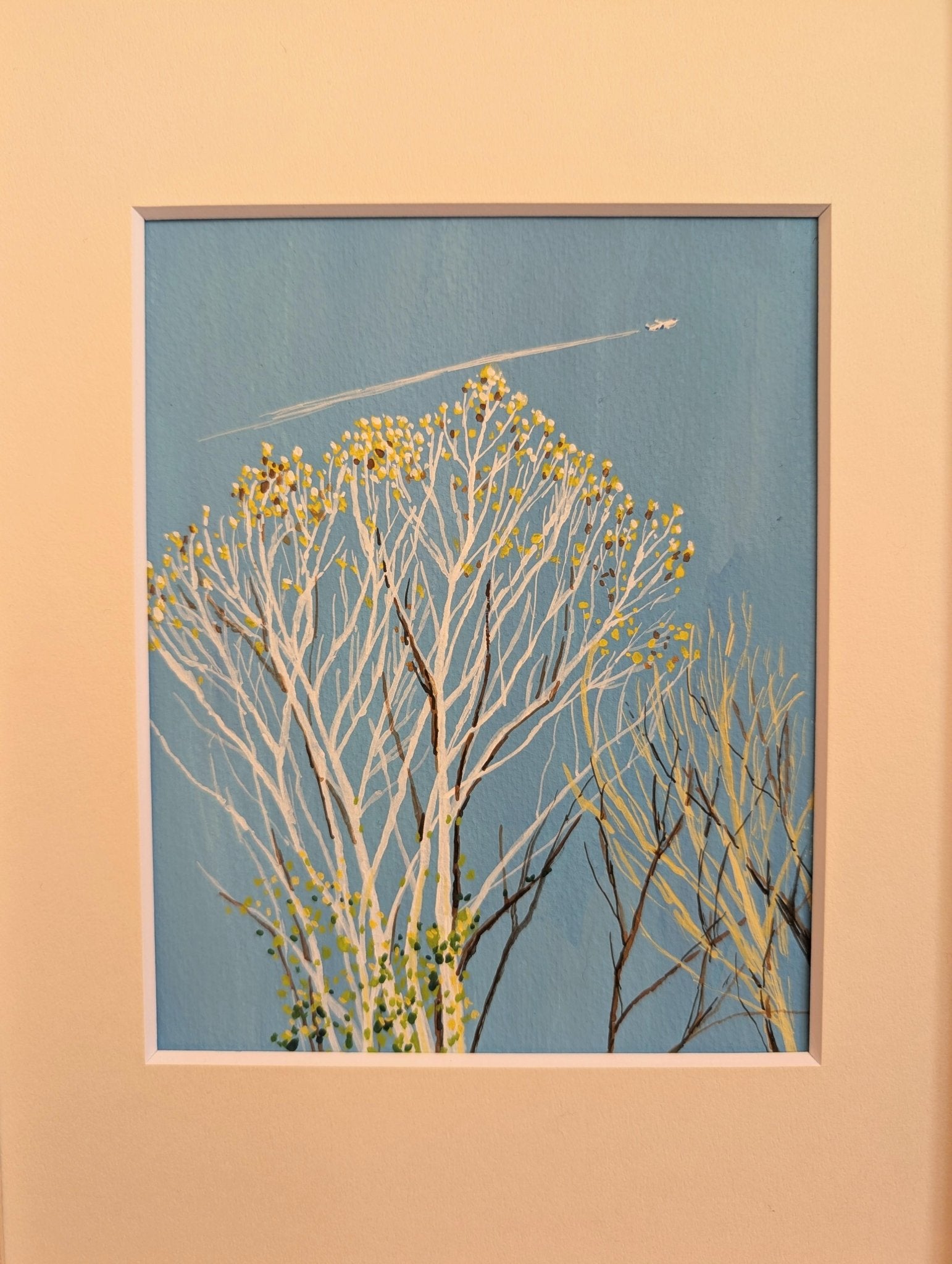 絵画の通販、購入ならFROM ARTIST/作品名：白い木と…/作家名：Hama