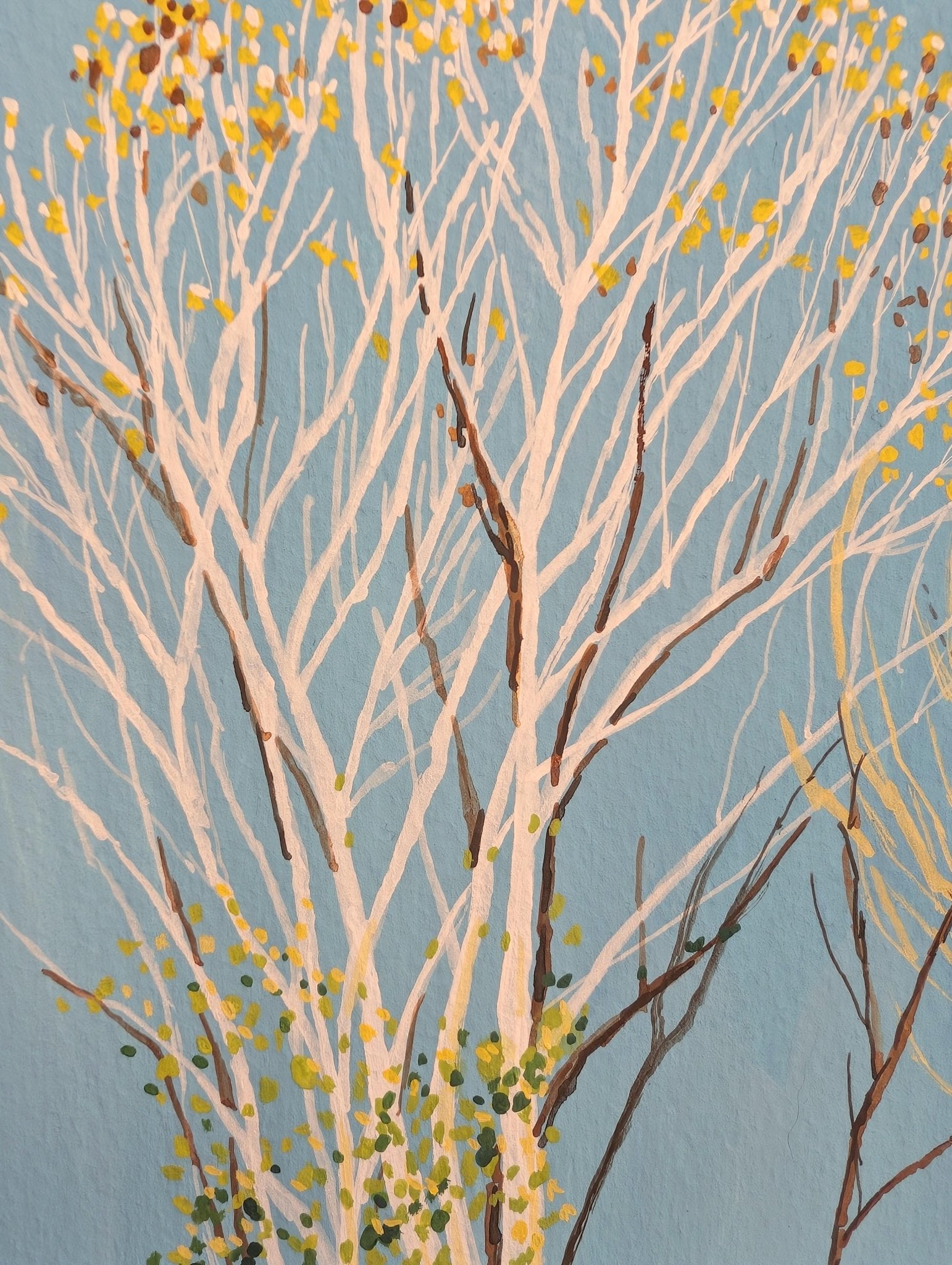 『白い木と…（The white trees and...）』 - FROM ARTIST