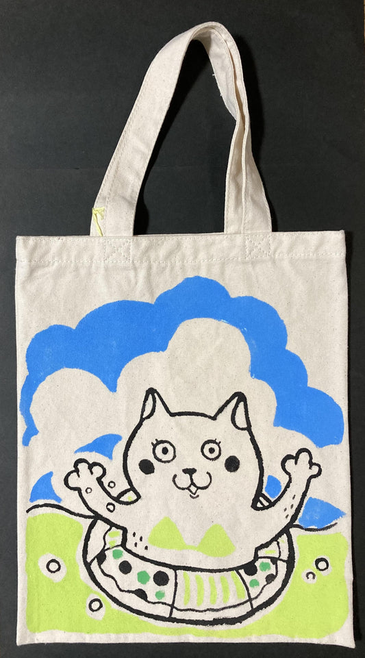 A4サイズ猫バック(ビーチ猫) - FROM ARTIST