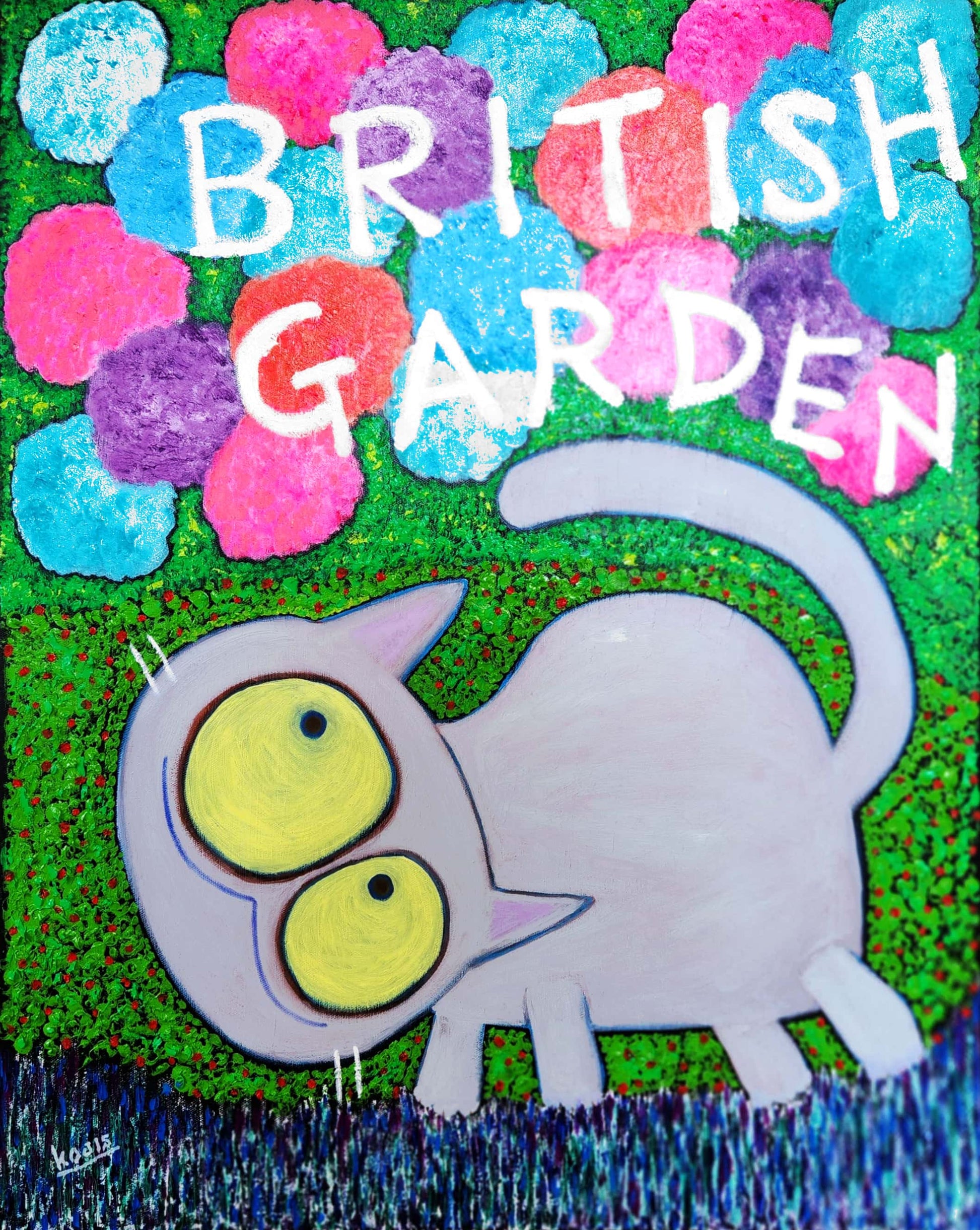 British garden - FROM ARTIST