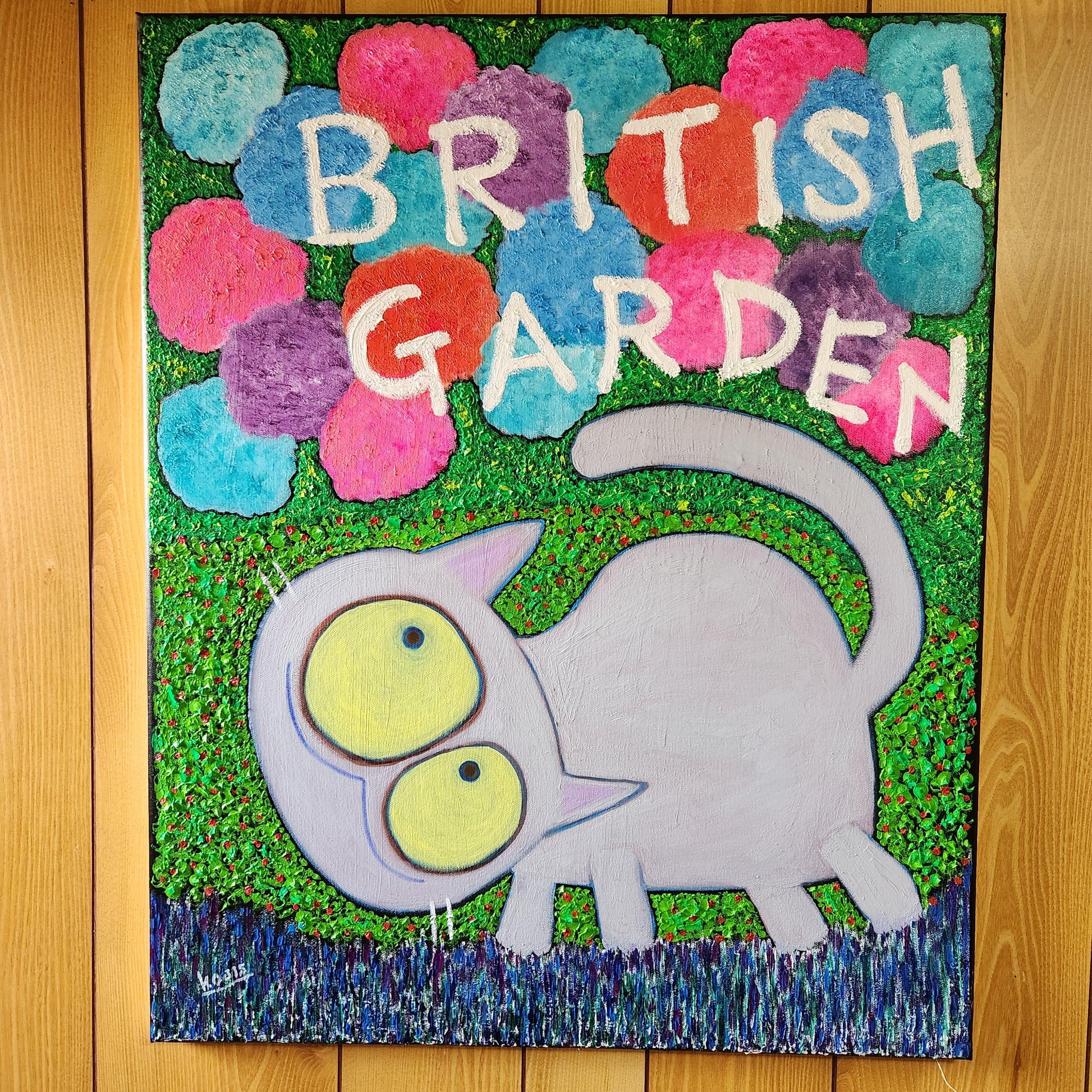 British garden - FROM ARTIST