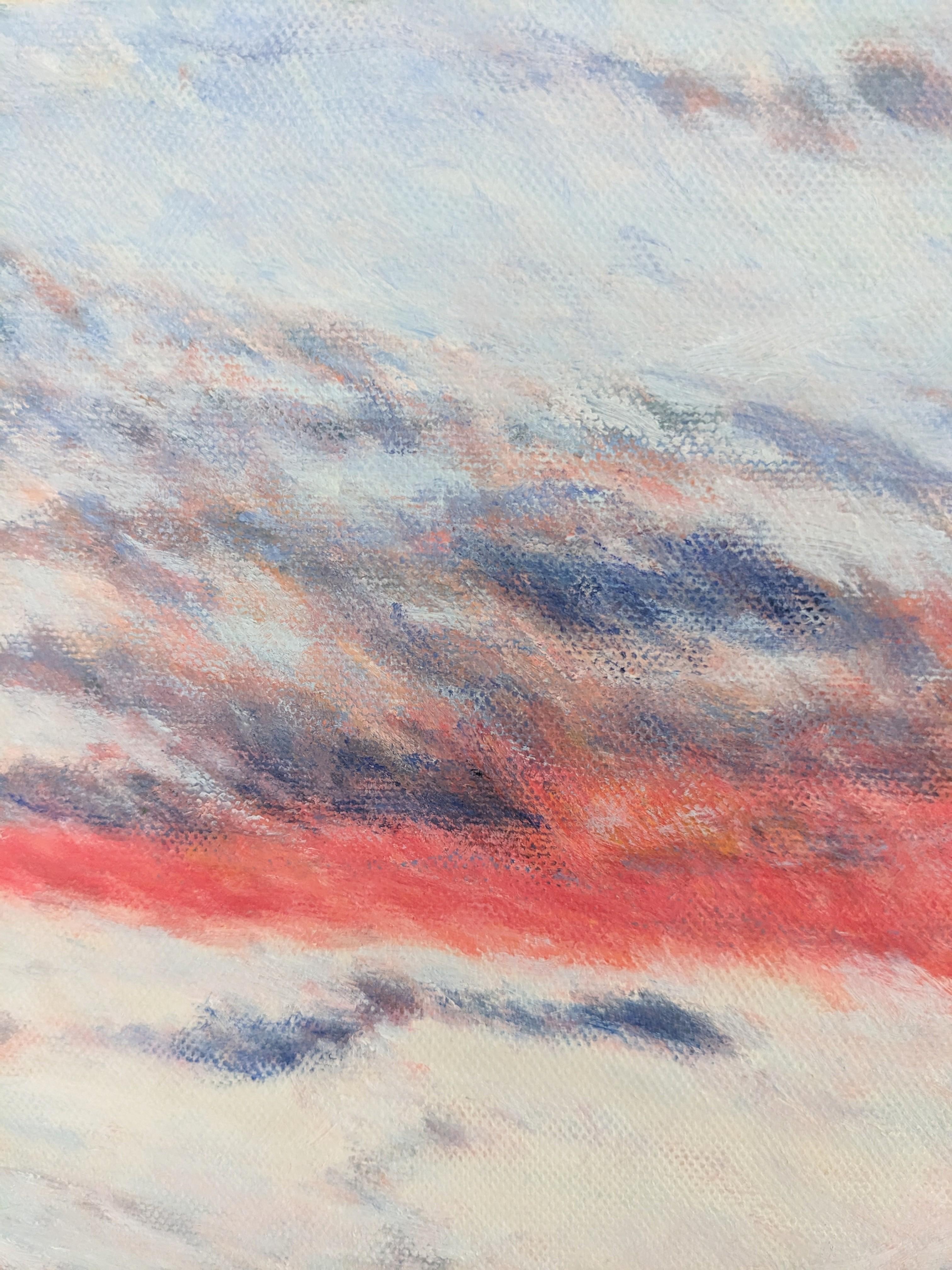 燃えるような夕日(Burning sunset)』／Hama／現代アート、絵画の購入