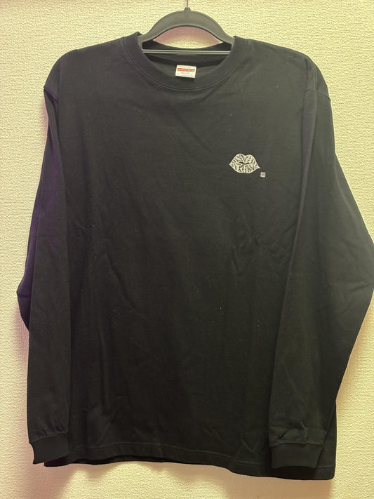 LIP long t-shirt BLACK(L) - FROM ARTIST