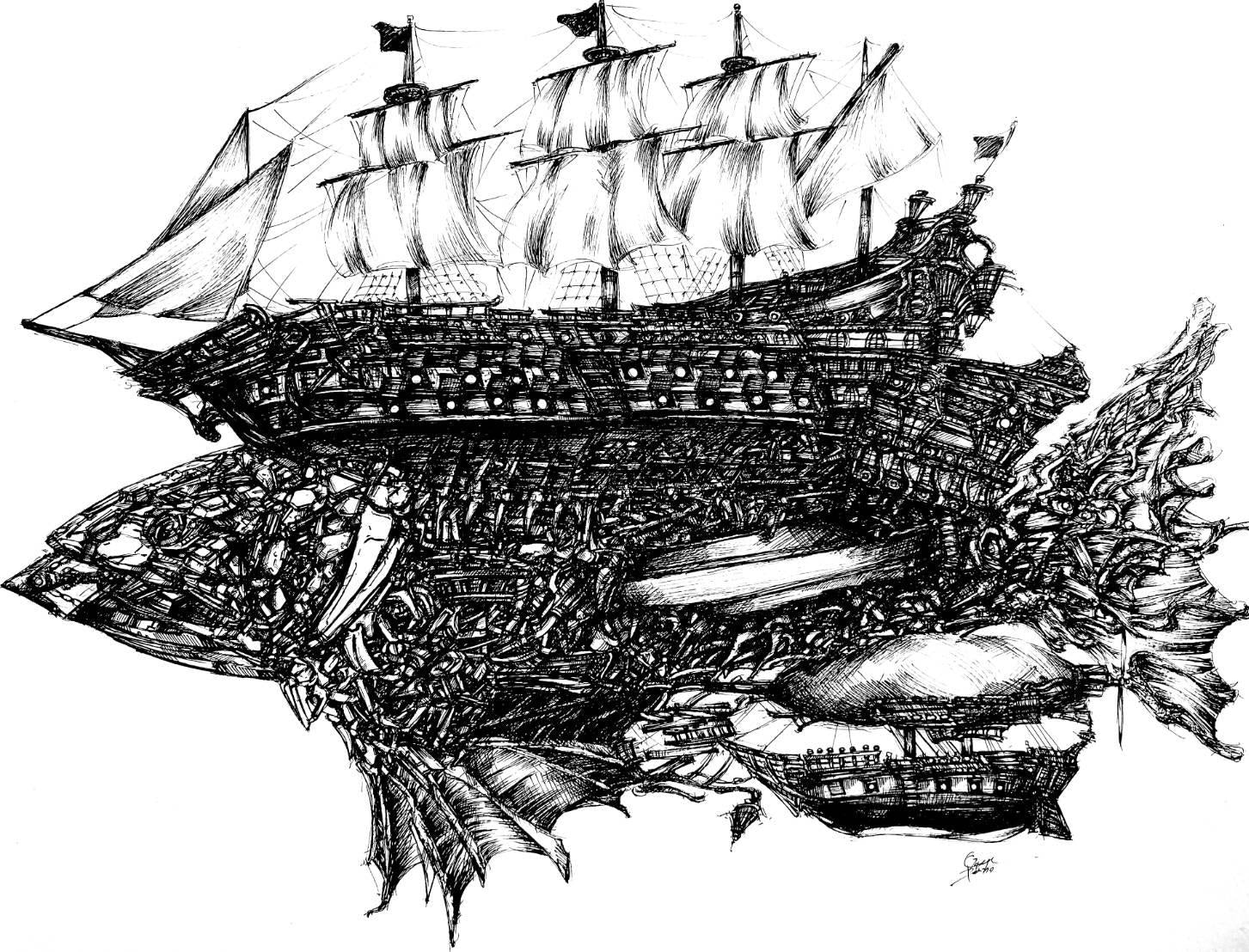 pirate ship - FROM ARTIST