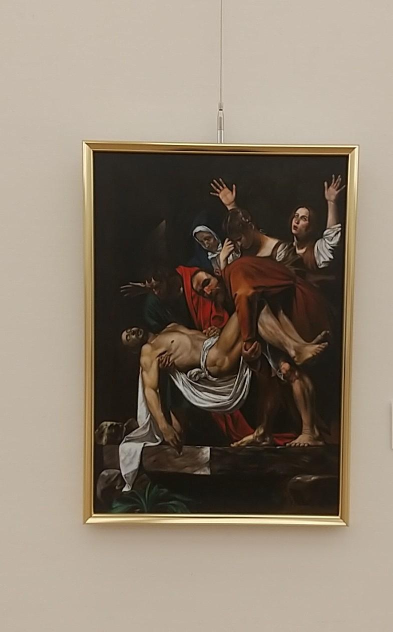 カラヴァッジョ模写「キリストの埋葬」 - FROM ARTIST