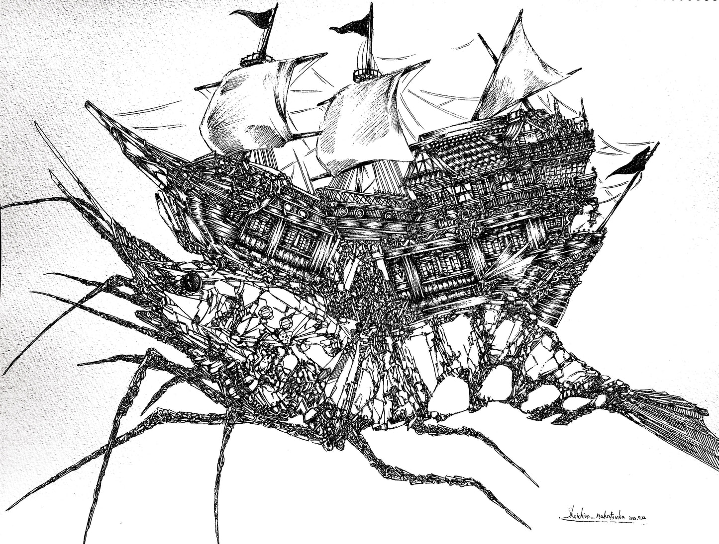 Shrimp x Pirate Ship - FROM ARTIST